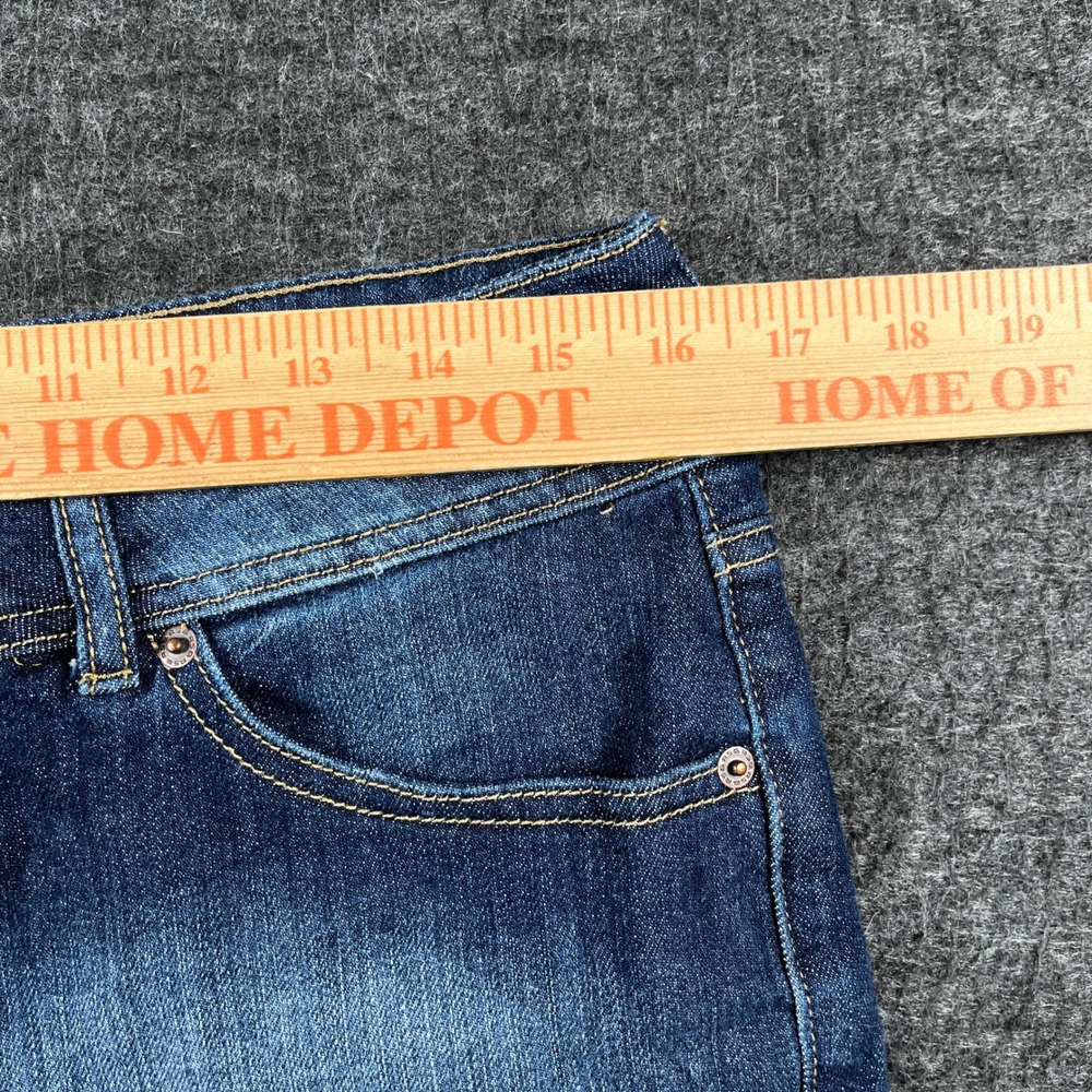 RSQ Shorts Womens 29 Blue Denim Cotton Stretch Low Rise 5-Pockets Summer Wear - Picture 3 of 7